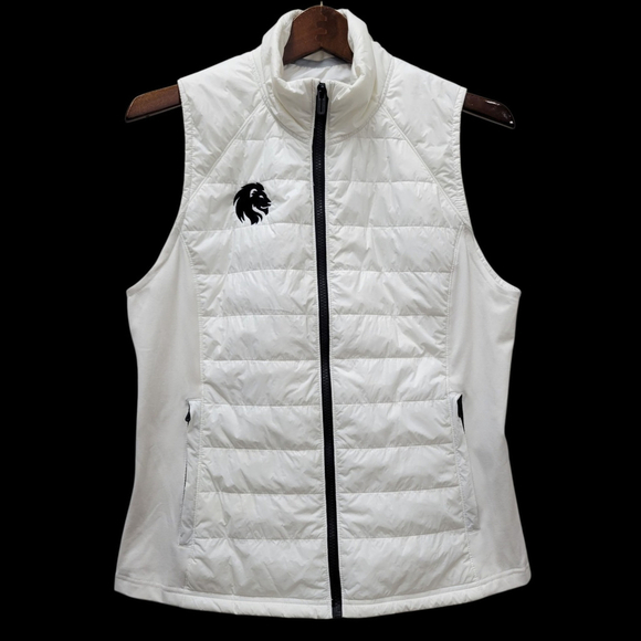 Under Armour Women's Full-Zip Quilted Puffer Vest Medium Excellent Condition - Picture 4 of 10